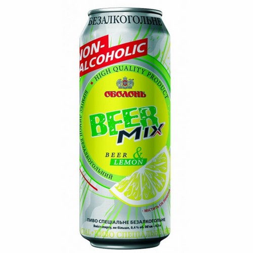 BeerMix Лимон безалкогольное