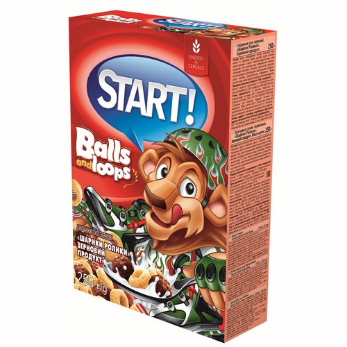 “Balls and Ralls” Cereal product