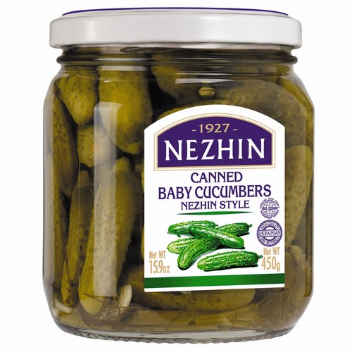 Babe canned cucumbers Nezhin Style Picule