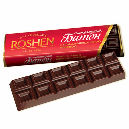 ROSHEN Dark Chocolate with Fondant-Chocolate Filling