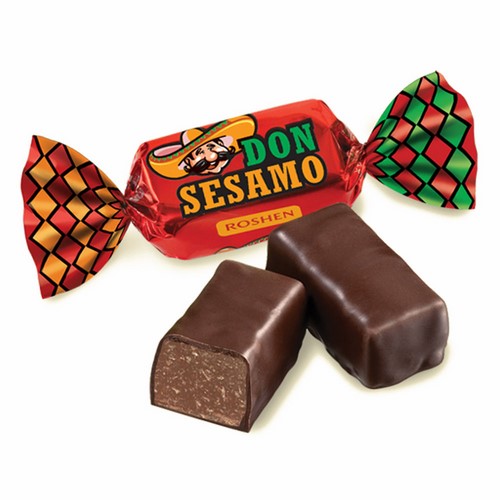 Конфеты шоколадные пралиновые «Don Sesamo»