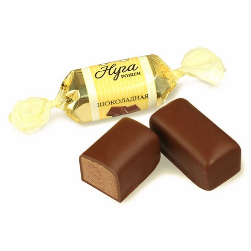 Конфеты шоколадные «Нуга Рошен шоколадная»