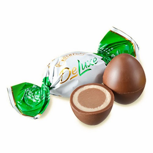 Конфеты шоколадные «ROSHEN De Luxe» орех-крем