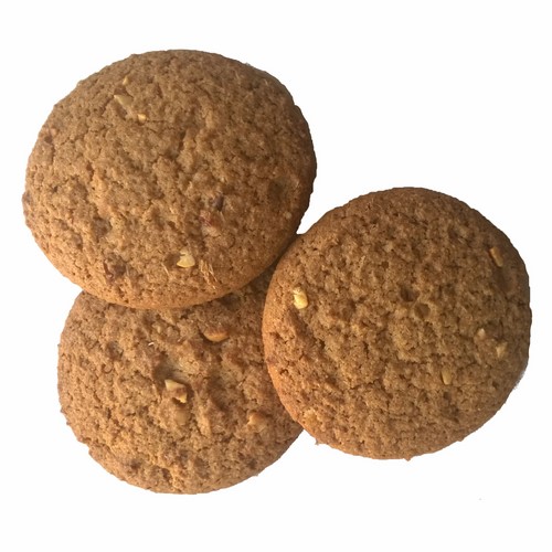 Oat cookies with peanut